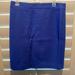 J. Crew Skirts | J Crew Wool Pencil Skirt. Size 8. Periwinkle Blue | Color: Blue | Size: 8