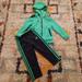 Adidas Matching Sets | 2t Adidas Tracksuit Green & Black | Color: Black/Green | Size: 2t Toddler