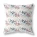 Red Barrel Studio® Lily Garden Stripes Broadcloth Indoor Outdoor Blown & Closed Pillow By Amrita Sen Polyester/Polyfill in White | Wayfair