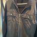 Michael Kors Jackets & Coats | Michael Kors Sweater/Nylon Zip Up | Color: Black | Size: L
