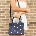 Kate Spade Bags | Kate Spade Leather Satchel Crossbody Blue Multi | Color: Blue/White | Size: Os