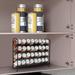 Prep & Savour 32 Jar Spice Jar & Rack Set Metal in White | 12.6 H x 14.7 W x 4.7 D in | Wayfair 20C76ABA2F70416AAFBA4707A6F9AA2E