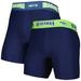 Men's Concepts Sport College Navy/Neon Green Seattle Seahawks 2-Pack Boxer Briefs Set