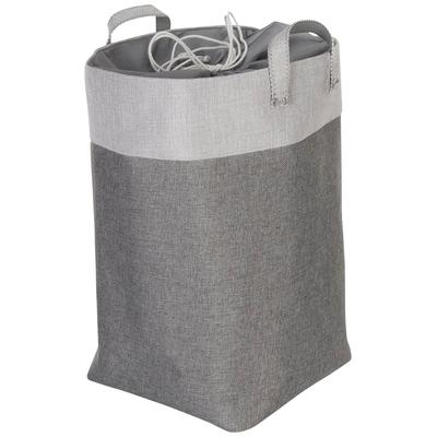 Wäschekorb MÖVE, grau, B:30cm H:50cm T:30cm, Stoff, Wäschesammler, in mehreren Größen Image