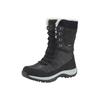 Outdoorwinterstiefel HI-TEC "Riva Waterproof", Damen, Gr. 41, schwarz, Synthetik, Textil, sportlich, Schuhe, Winterstiefel, Snowboots, Winterschuhe, wasserdicht & gefüttert