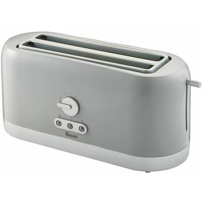 4 Slice LongSlot Grey Toaster - ...