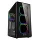 Gaming PC - Ryzen 5 5600G 6x 4,4GHz - 8GB DDR4 RAM - 512 M.2 SSD - SHARKOON RGB Gehäuse mit gehärtetem Glas - WIFI