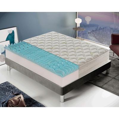 Materassiedoghe - Memory Foam Matratze - 25 cm hoch - Abnehmbarer Bezug - 5 cm Memory - 9 Image