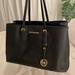 Michael Kors Bags | Black Michael Kors Tote | Color: Black | Size: Os