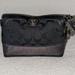 Coach Bags | Coach Signature Lurex Turn Lock Wristlet.42026 | Color: Black | Size: Os