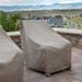 Modern Leisure Garrison Patio Chair Cover, 2-Pack, Waterproof, 27"L x 34"W x 31"H, Sandstone in Brown | 31 H x 34 W x 27 D in | Wayfair 3078KIT
