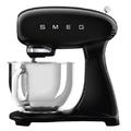 SMEG 50's Retro Style Aesthetic Stand Mixer single color in Black | 19 H x 15.94 W x 8.7 D in | Wayfair SMF03BLUS