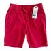 Levi's Bottoms | Levi’s Levis Red Slim Fit Chino Shorts Knee Stretch Boys Small 8-10 Years Nwt | Color: Red | Size: Sb