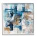 Stupell Industries Dynamic Blocked Blue Square Brushstrokes Modern Design Giclee Texturized Art Set By Stella Chang Canvas in Blue/Gray | Wayfair