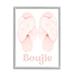 Stupell Industries Chic Luxury Slippers Glam Boujie Fashion Text Giclee Texturized Art By Ziwei Li Canvas in Pink | 30 H x 24 W x 1.5 D in | Wayfair