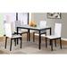 Red Barrel Studio® Noyes 4 - Person Dining Set Metal in White | Wayfair 819781DCC2744DDC94F92A9587637AB0