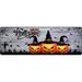 The Holiday Aisle® Demarquez Happy Halloween Day of Pumpkin Non-slip Indoor/Outdoor Door Mat, Nylon | 71 H x 24 W x 0.2 D in | Wayfair