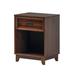 Red Barrel Studio® Yaufman 1 - Drawer Solid Wood Nightstand Wood in Brown | 24 H x 18 W x 16 D in | Wayfair AC0B73329833452CB7B55BB8F00F9964