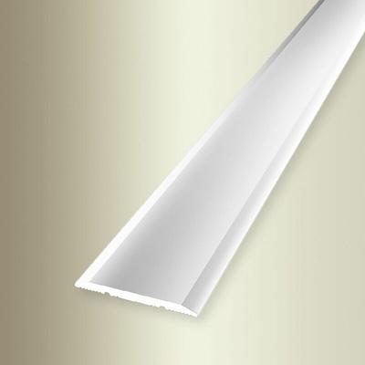 Bergangsprofil Breite: 25 mm Höhe: 0 - 99 mm Länge: 1000 mm Aluminium eloxiert Glatt Edelstahl Fein Image
