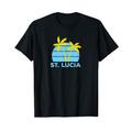 St Lucia Saint Lucia Vacation Souvenir Geschenke T-Shirt