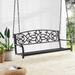 Costway 2-Person Metal Outdoor Porch Swing Hanging Patio Bench 485 Lbs - See Details