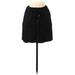 Banana Republic Casual Mini Skirt Mini: Black Solid Bottoms - Women's Size X-Small