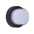 Sunlite Black 3.93" H Hardwired Integrated LED Outdoor Flush Mount Aluminum/Plastic/Metal in Black/Gray/White | 3.93 H x 6.29 W x 6.29 D in | Wayfair