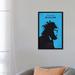 East Urban Home 'I'm Still Here Minimal Movie Poster' Vintage Advertisement on Wrapped Canvas in Black/Blue/Green | 12 H in | Wayfair