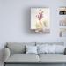 Red Barrel Studio® Julia Purinton "Autumn Greenhouse II" Canvas Art Canvas, Wood in White/Black | 47 H x 35 W x 2 D in | Wayfair