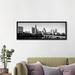 Ebern Designs Panoramic Austin Skyline Cityscape 3 Piece Photographic Print on Wrapped Canvas Set in Black & White Canvas, | Wayfair