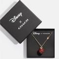 Coach Jewelry | Coach X Disney Villains Evil Queen Poison Apple Necklace In Gold/Red | Color: Gold/Red | Size: Os