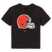 Toddler Nike Brown Cleveland Browns Logo T-Shirt