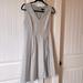 J. Crew Dresses | J.Crew Thin Wool Gray Sleeveless Dress Fully Lined With Pockets | Color: Gray | Size: 2p