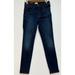 J. Crew Jeans | J. Crew 9" High Rise Toothpick Skinny Jeans Sz 27 Stretch Blue Denim | Color: Blue | Size: 27