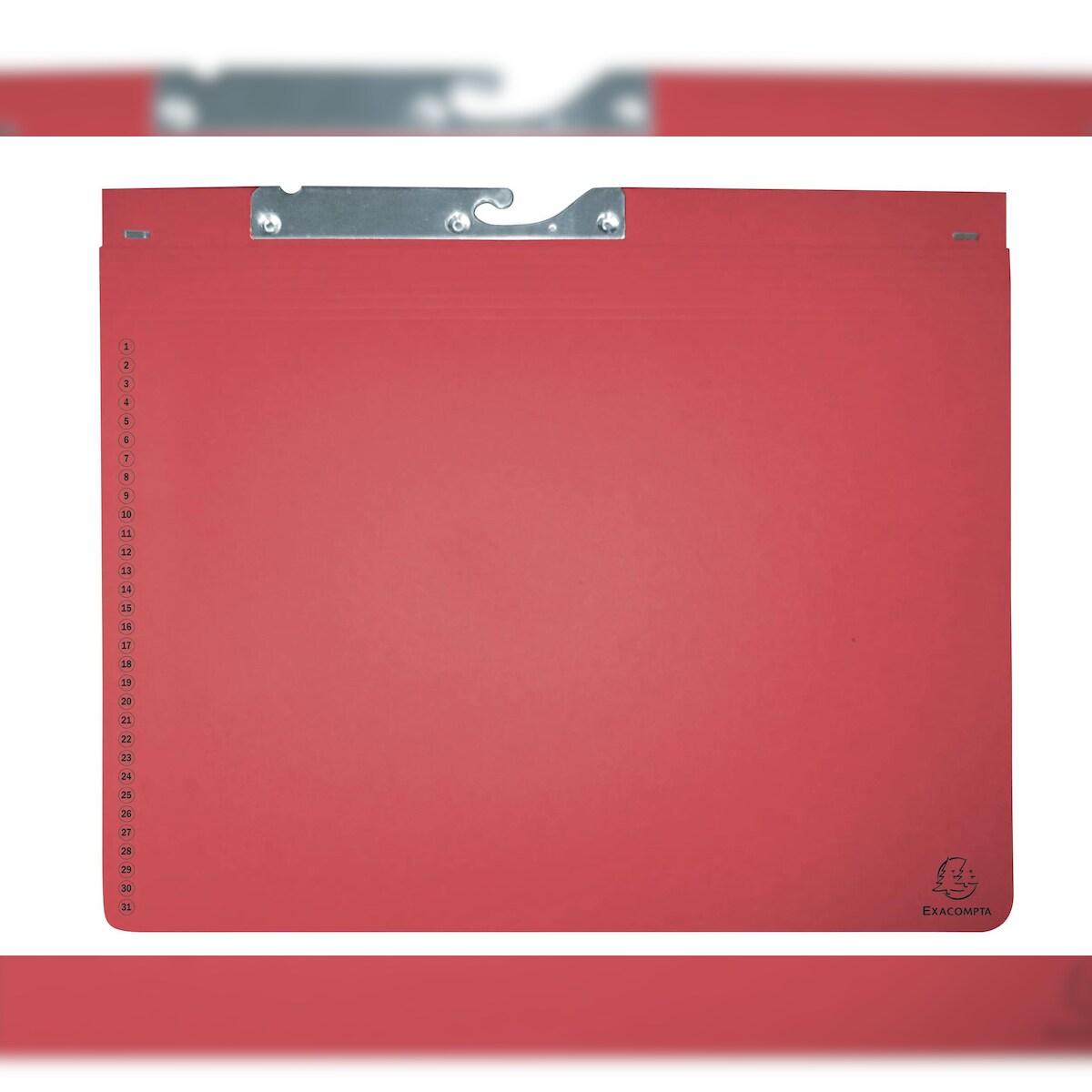 Exacompta 353103B 25x Pendelhefter 1 Abheftvorrichtung - Rot Image