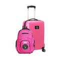 MOJO Pink Milwaukee Brewers Personalized Deluxe 2-Piece Backpack & Carry-On Set