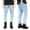 Jeans skinny pour hommes Slim Inboulon ker Strech Hip Hop Runway Y2036