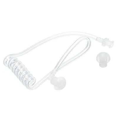 Clear Acoustic Tube for Two Way Radio Earpiece Headset Coil Tube