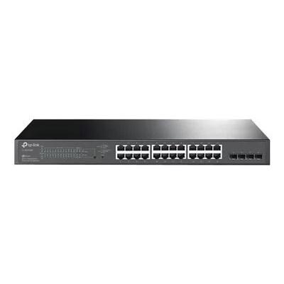 TP-Link JetStream™ 28-Port Gigabit Smart Switch with 24-Port PoE+