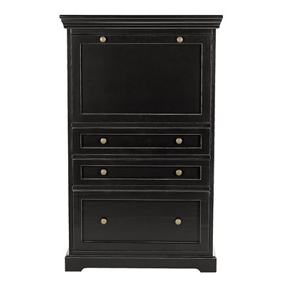 Eastman Secretary Desk - Standard - Black - Ballard Designs