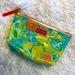 Lilly Pulitzer Bags | Lilly Pulitzer For Este Lauder Cosmetic Makeup Bag Lemons | Color: Blue/Yellow | Size: Os