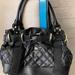 Burberry Bags | 100% Authentic Burberry Soft Black Leather Handbag Euc | Color: Black | Size: Bottom Width 11”, Bottom Depth 6.5”, Height 12”