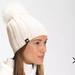 The North Face Accessories | Nwt Women’s Oh Mega City Pom Beanie | Color: White | Size: Os