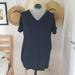 Madewell Dresses | Madewell Plus Size 3x Navy Blue Mini Dress | Color: Blue | Size: 3x