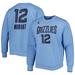 Men's Jordan Brand Ja Morant Light Blue Memphis Grizzlies Statement Name & Number Pullover Sweatshirt