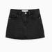 Zara Bottoms | (Kids) Girls Zara Black Denim Skirt | Color: Black | Size: Size 9 (Big Kids)