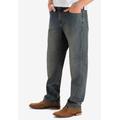 Men's Big & Tall Lee® Loose Fit 5-Pocket Jeans by Lee in Worn Stone (Size 50 28)