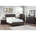 Mumei Home Studio Italia Panel Bed Wood in Brown/Gray | 52 H x 60 W x 80 D in | Wayfair HMPX-95GY47Q