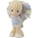 Precious Moments My Love For You Doll Statue Porcelain/Ceramic in Blue/Indigo | 5.71 H x 4.17 W x 4.92 D in | Wayfair 216011