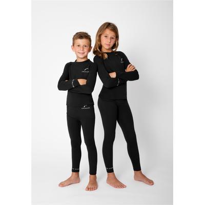 Thermounterhemd REUSCH "Underwear", Kinder, Gr. 110, EURO-Größen, schwarz, 96% Polyamid, 4% Elasthan, unifarben, sportlich, Langarm, Unterhemden, für alle sportlichen Aktivitäten Image